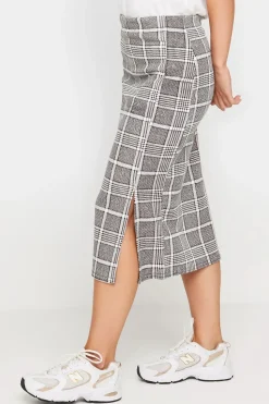 Petite Stretch Midi Skirt