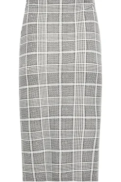 Petite Stretch Midi Skirt