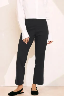 Petite Stretch Straight Leg Trousers