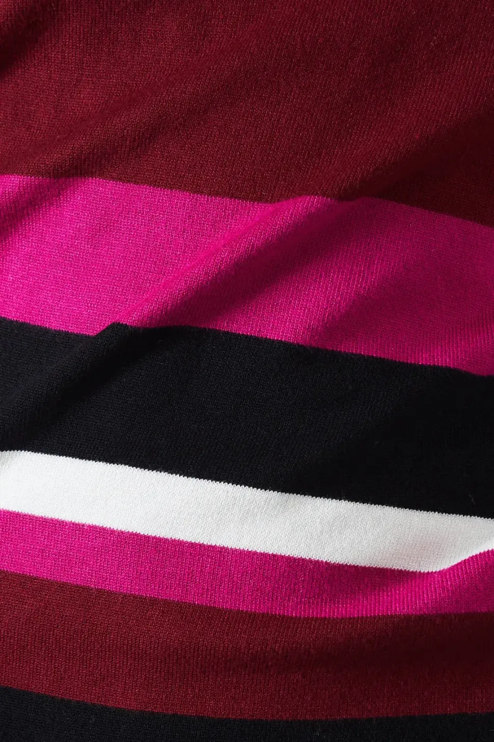 Petite Striped Round Neck Jumper
