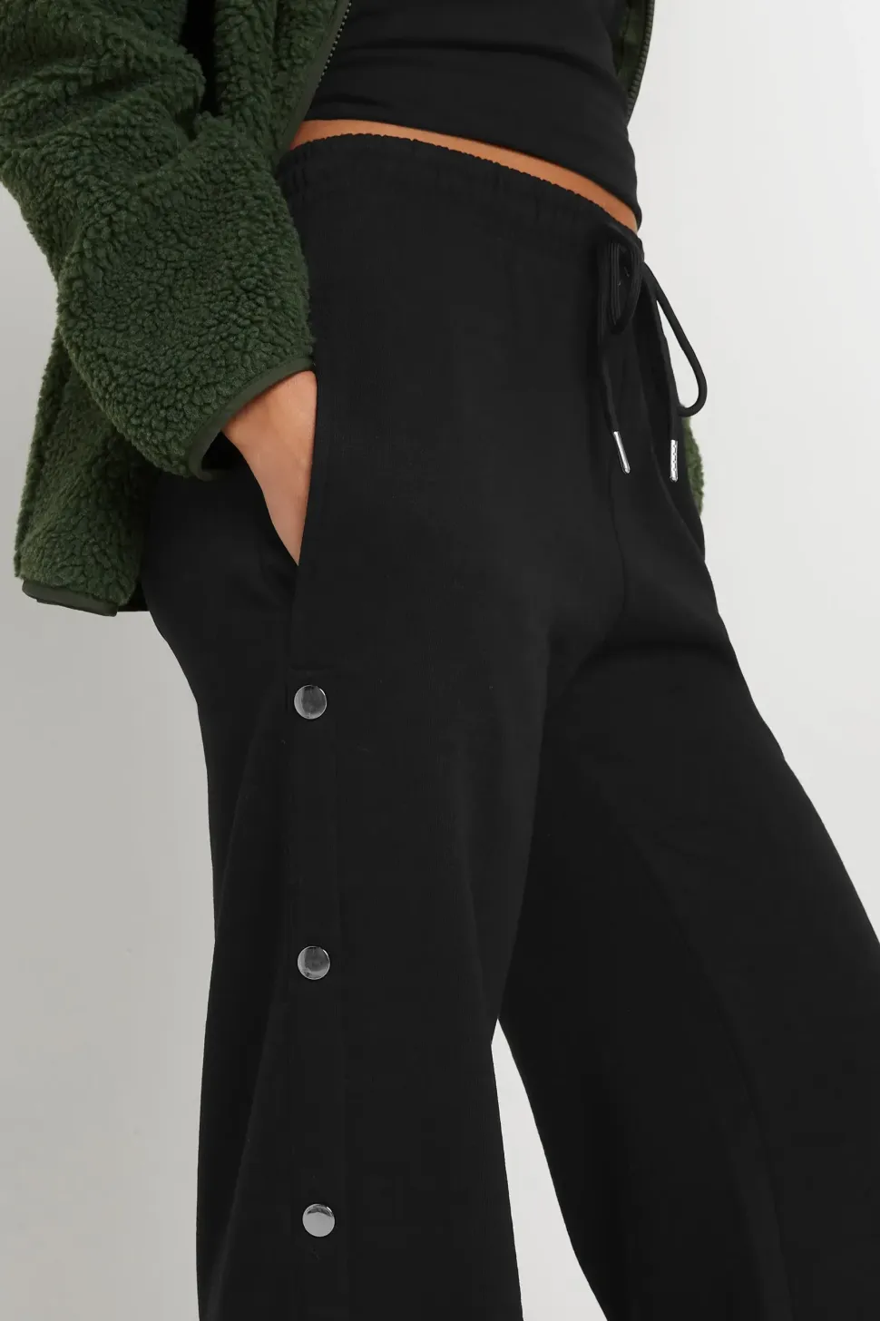 Petite Studded Joggers