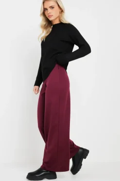 Petite Tailored Wide Leg Trousers