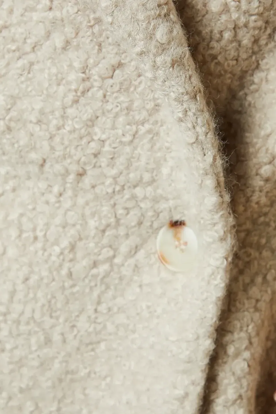 Petite Teddy Boyfriend Coat