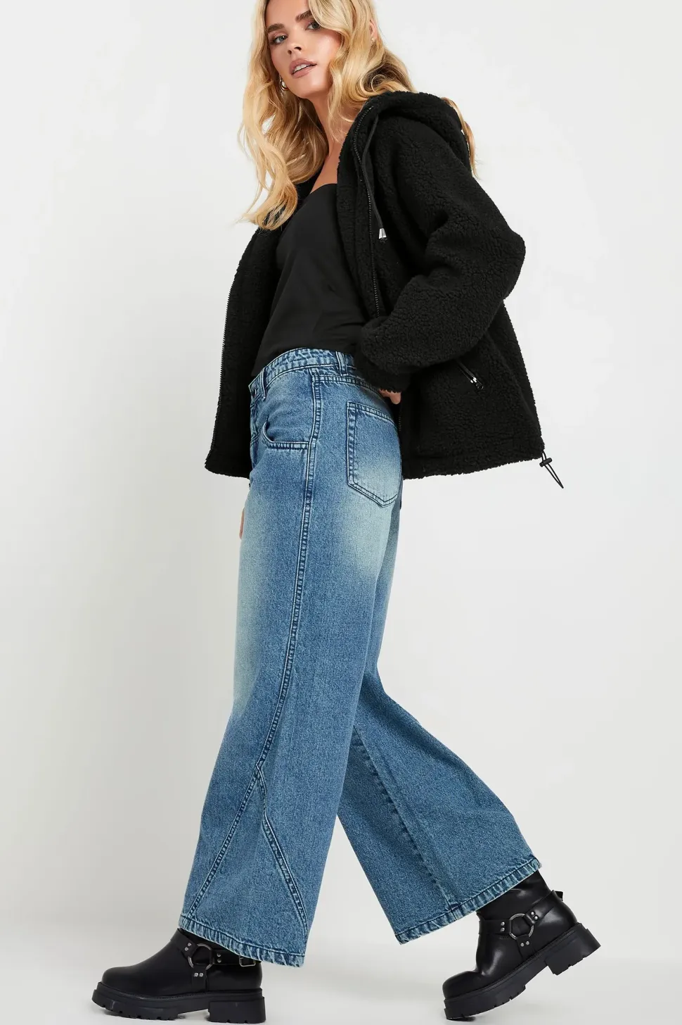 Petite Teddy Fleece Jacket