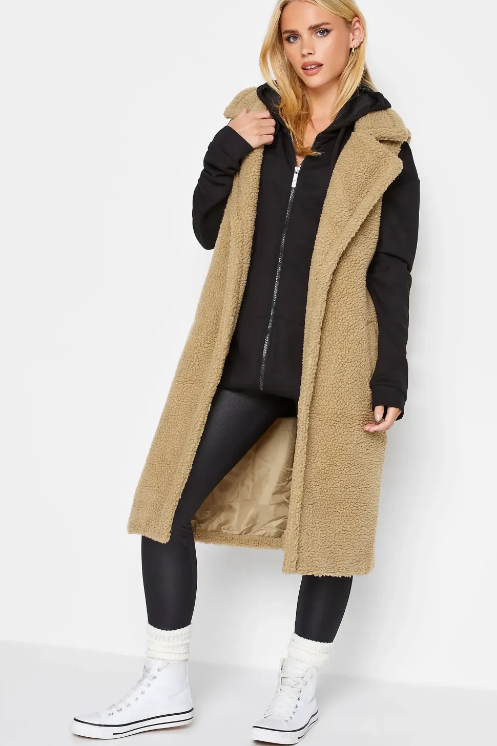 Petite Teddy Longline Gilet