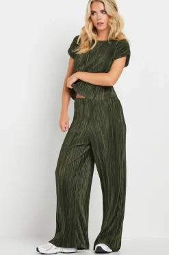 Petite Textured Trousers