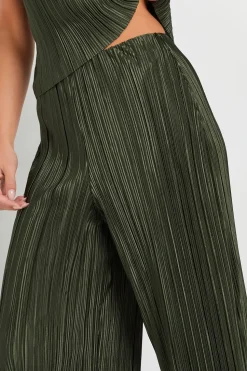 Petite Textured Trousers