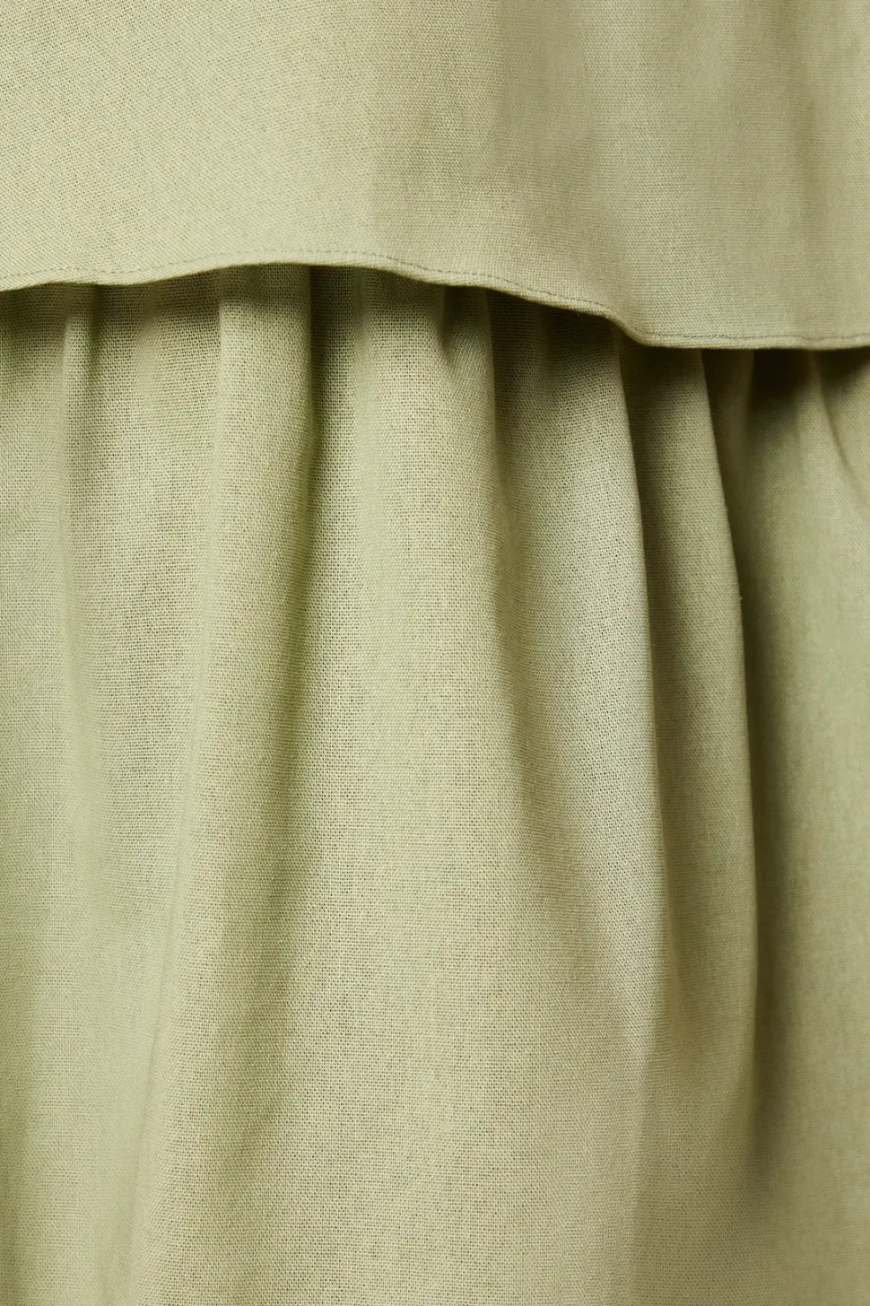 Petite Tie Back Tiered Maxi Dress