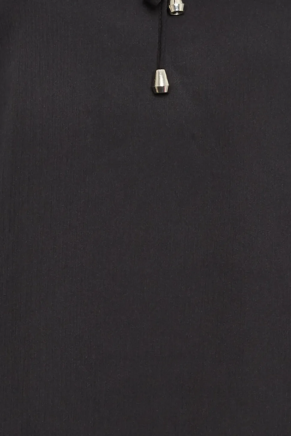 Petite Tie Neck Long Sleeve Blouse