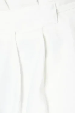 Petite Twill Paperbag Tab Detail Shorts