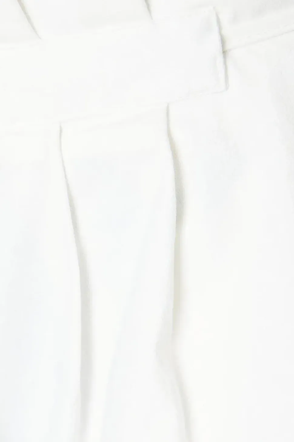 Petite Twill Paperbag Tab Detail Shorts