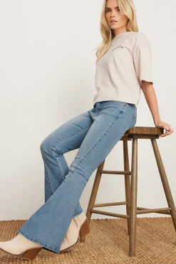 Petite Twist Seam Jeans