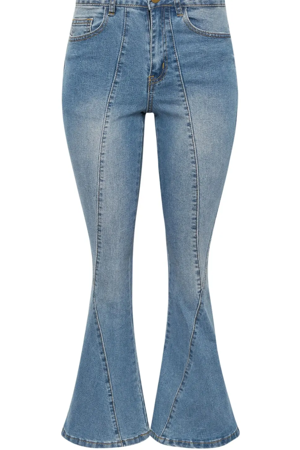 Petite Twist Seam Jeans