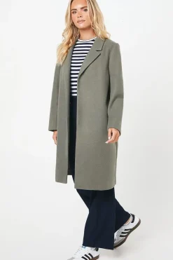 Petite Unlined Midi Coat