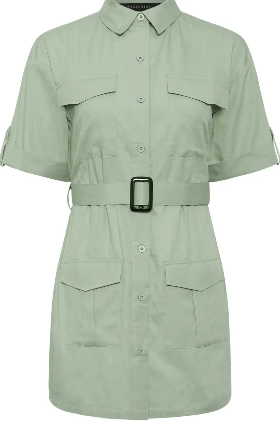 Petite Utility Mini Dress
