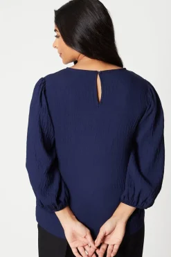 Petite Volume Sleeve Top