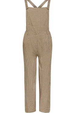 Petite Wide Leg Dungarees