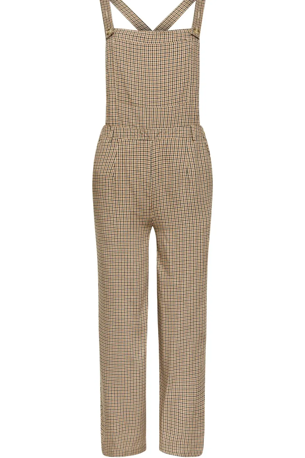 Petite Wide Leg Dungarees