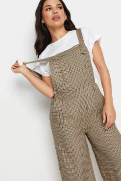 Petite Wide Leg Dungarees