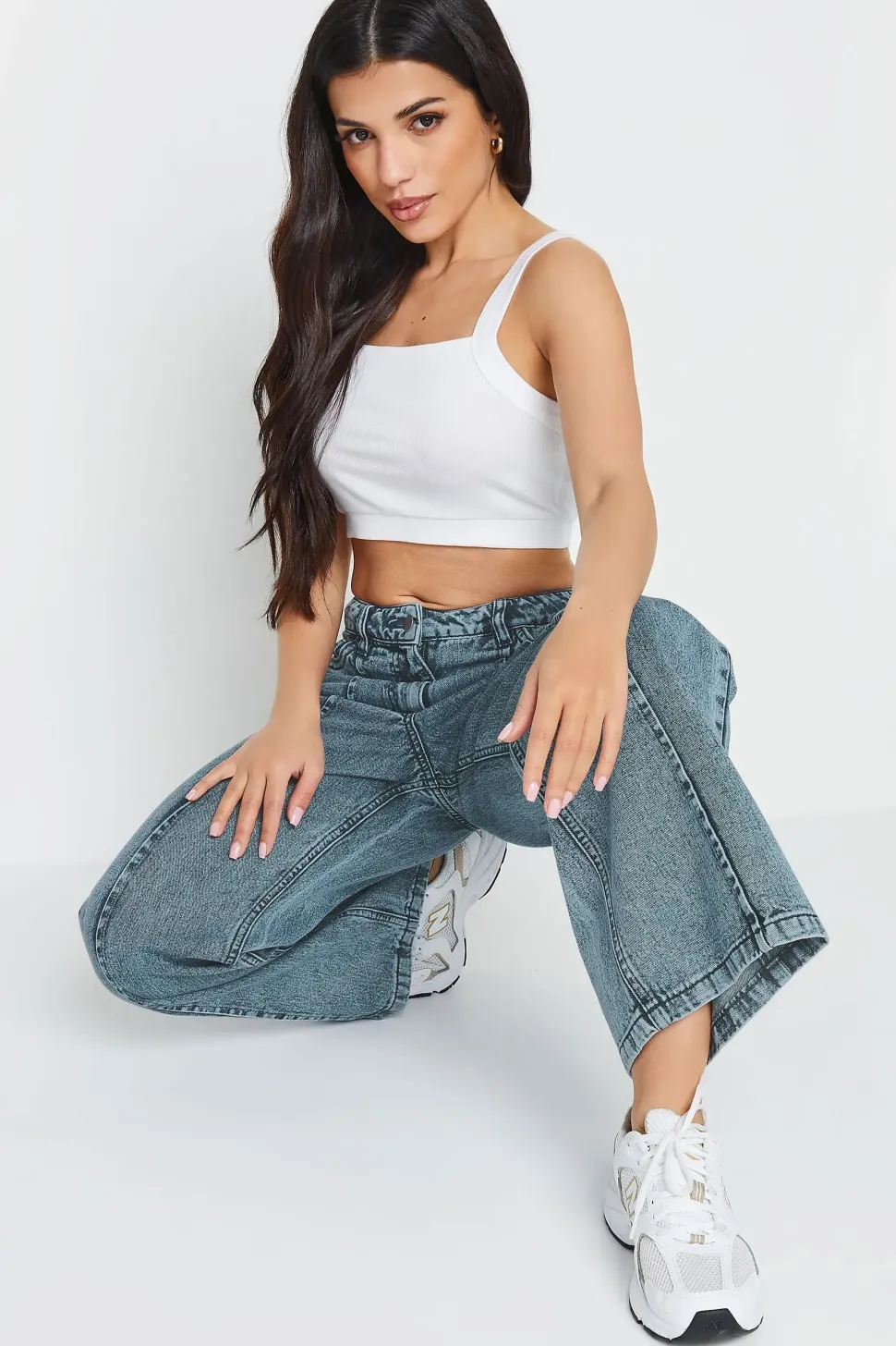 Petite Wide Leg Jeans