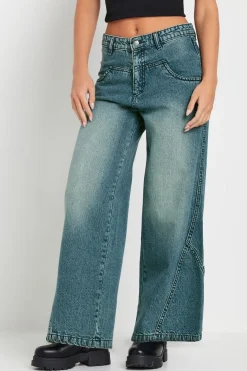 Petite Wide Leg Jeans