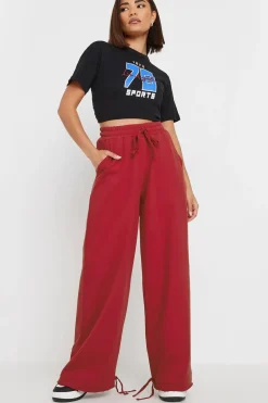 Petite Wide Leg Joggers