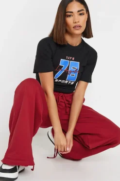 Petite Wide Leg Joggers