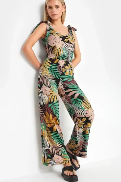 Petite Wide Leg Jumpsuit