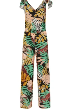 Petite Wide Leg Jumpsuit