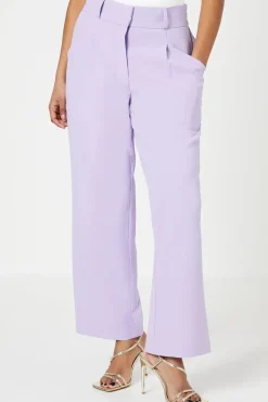Petite Wide Leg Relaxed Trouser