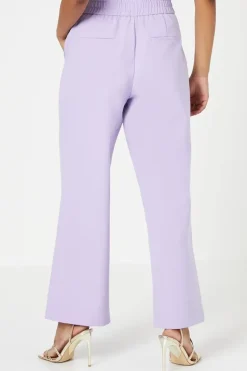 Petite Wide Leg Relaxed Trouser