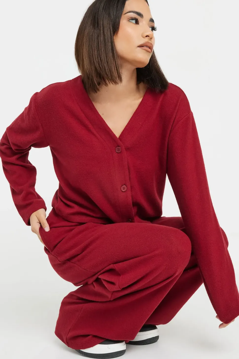Petite Wide Leg Trousers