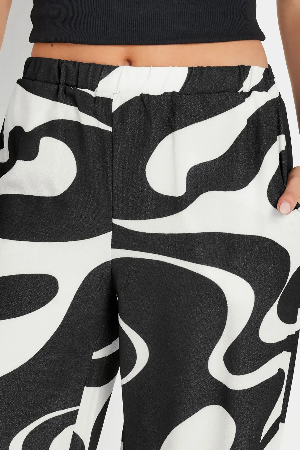 Petite Wide Leg Trousers