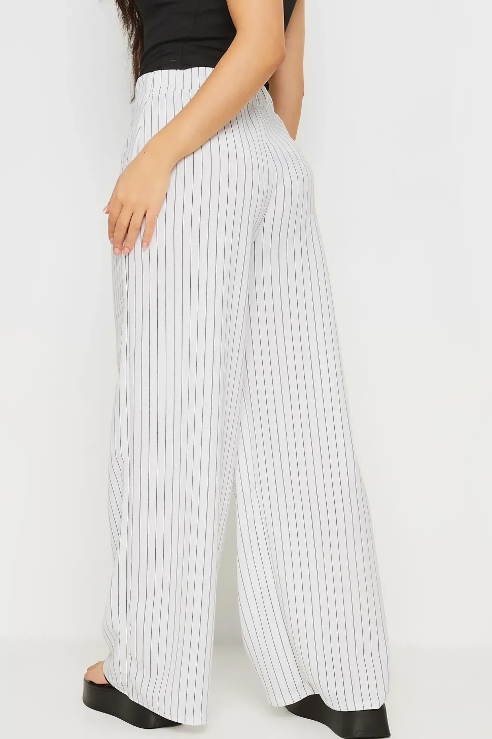 Petite Wide Leg Trousers