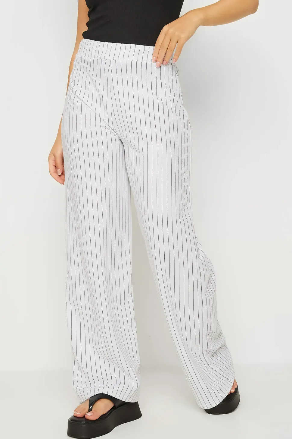 Petite Wide Leg Trousers