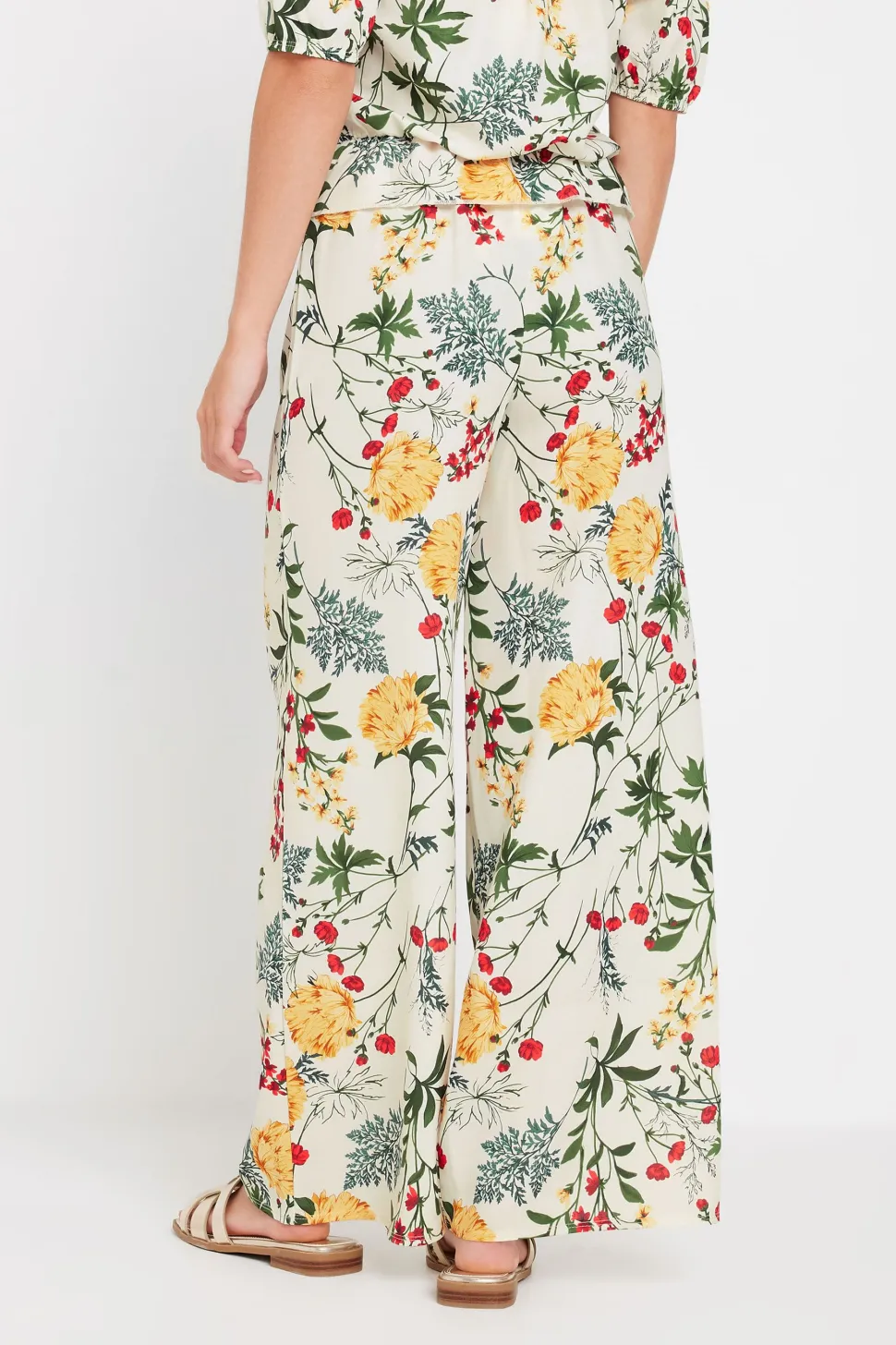 Petite Wide Leg Trousers