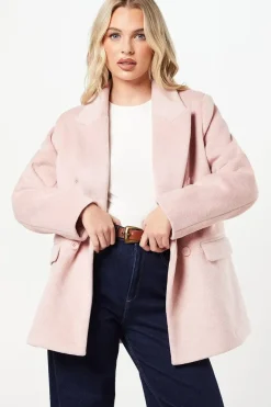 Petite Wool Blazer Coat