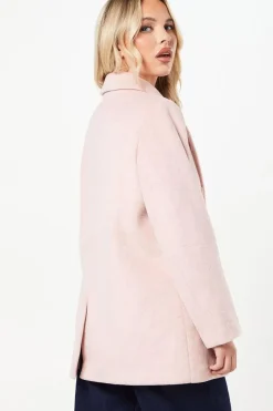 Petite Wool Blazer Coat