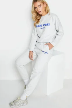 Petite 'Pixie Sport' Slogan Sweatshirt