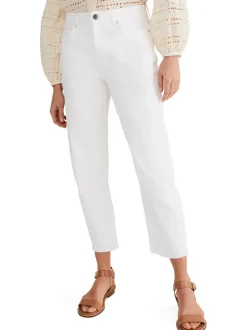 Petra Raw Hem Straight Leg Jean-