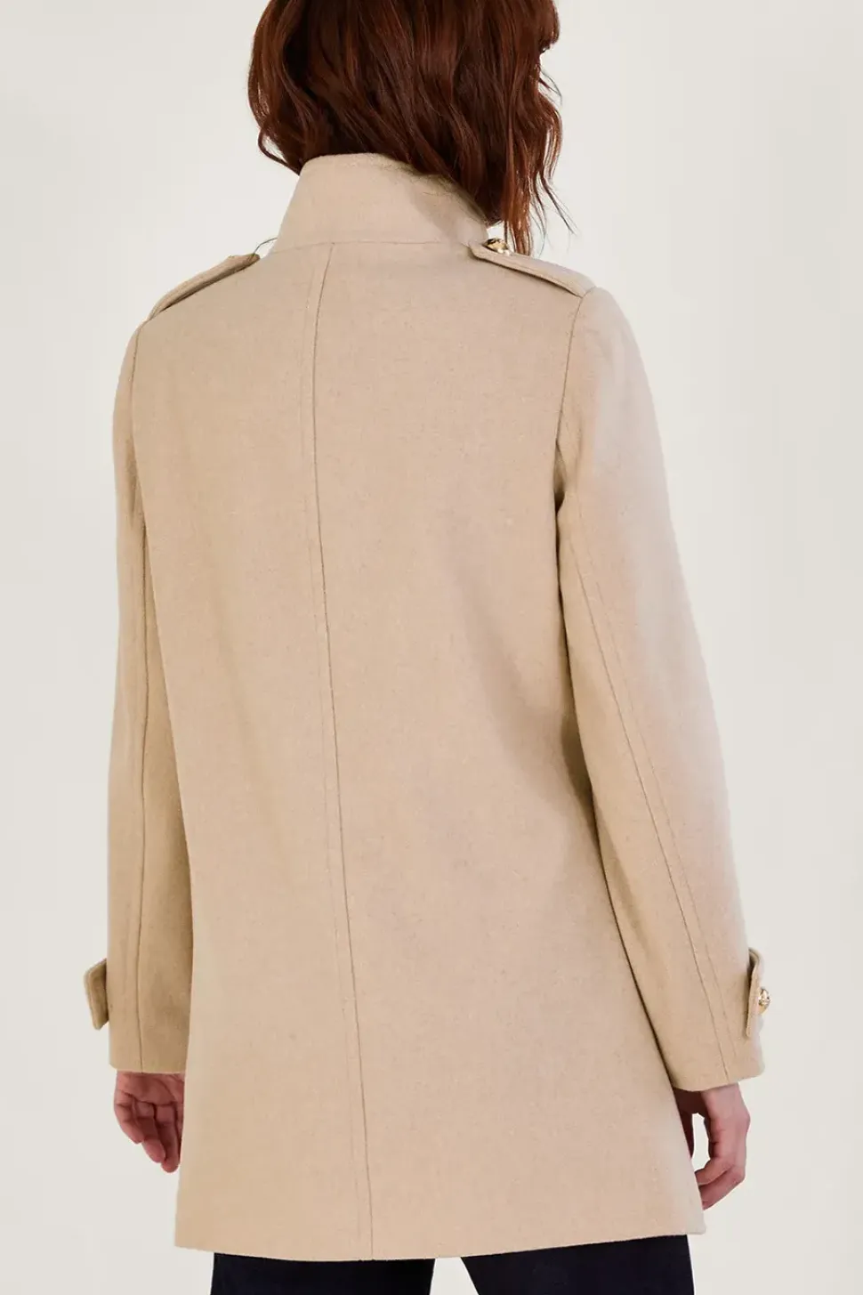 Phoebe Double Breasted Pea Coat