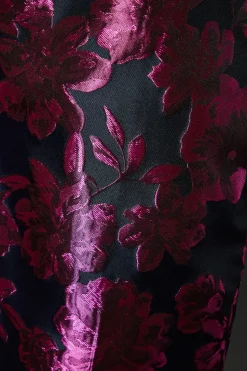 Pink Jacquard Blazer