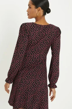Pink Spot Mini Dress