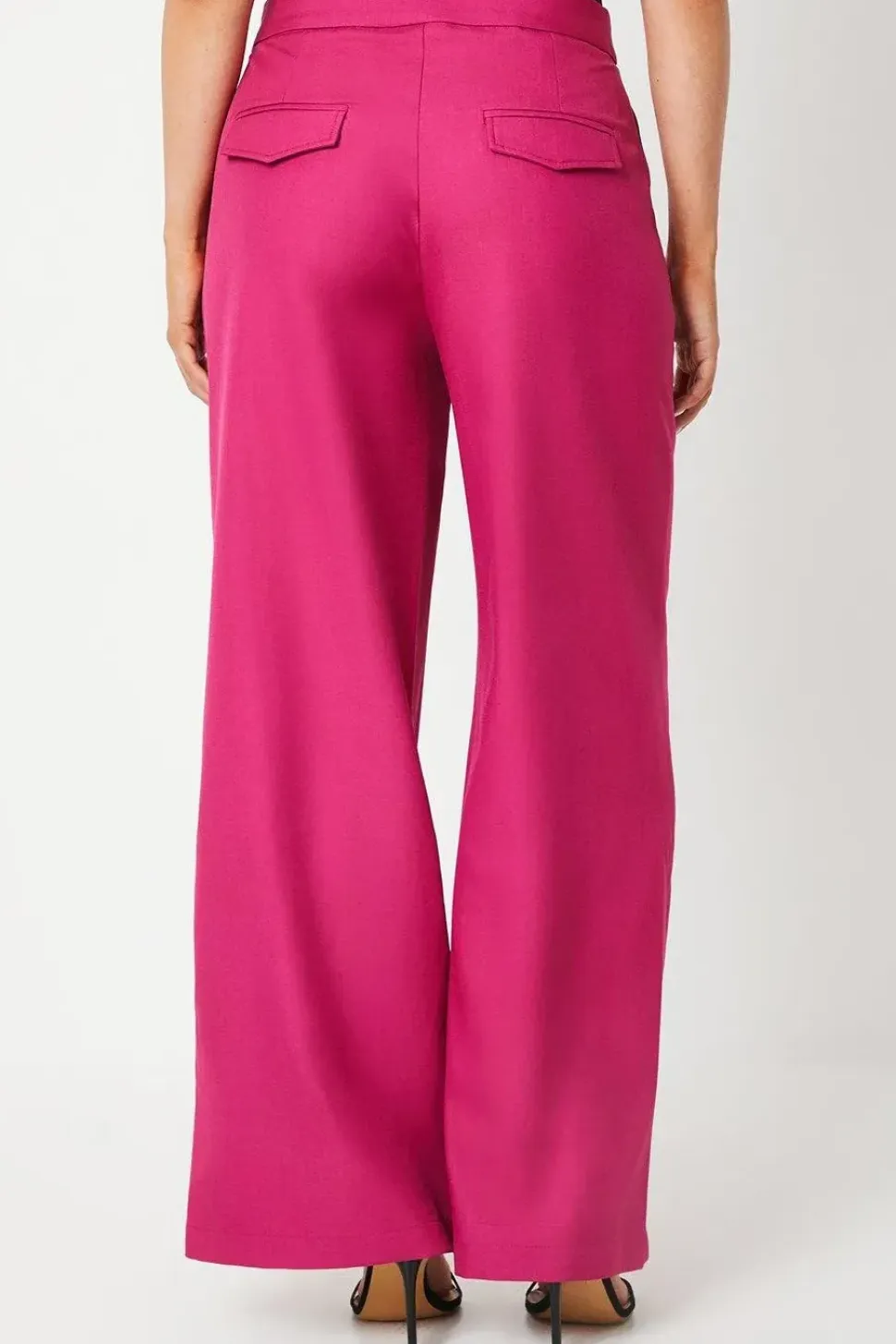 Pink Wide Leg Trouser