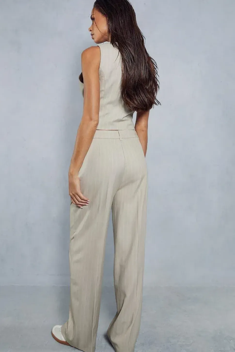 Pinstripe Tailored Trouser