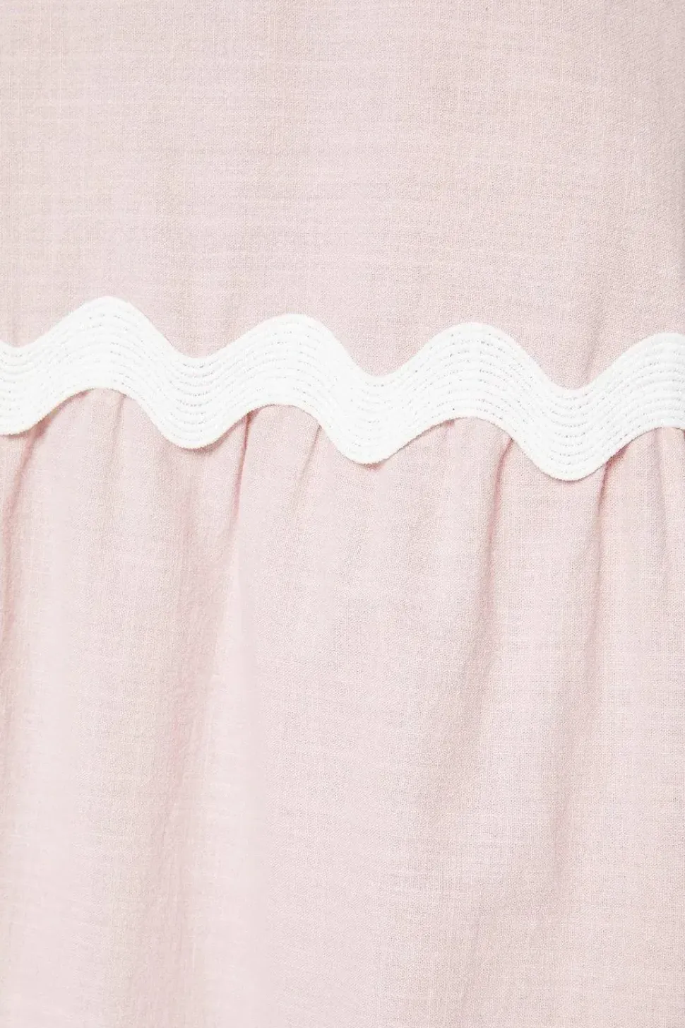 Plain Cotton Tiered Maxi Skirt