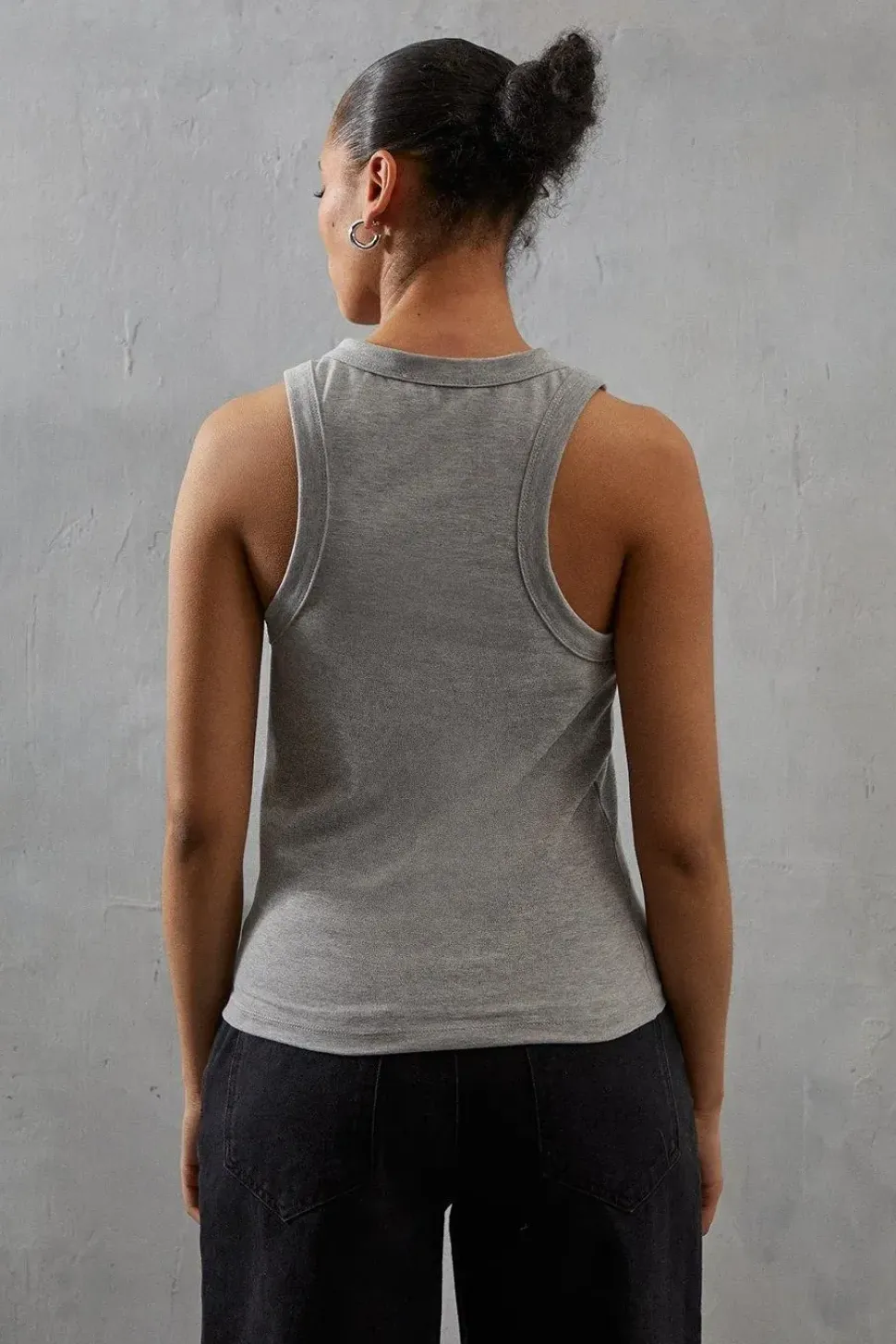 Plain Jersey Racer Vest