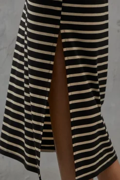 Plain Maxi Jersey Tube Skirt