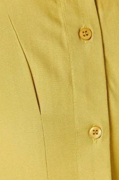 Pleat Detail Shirt Dress