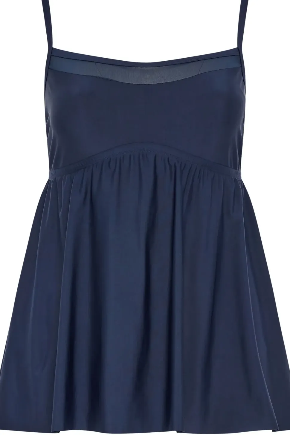 Pleated Design Swimdress